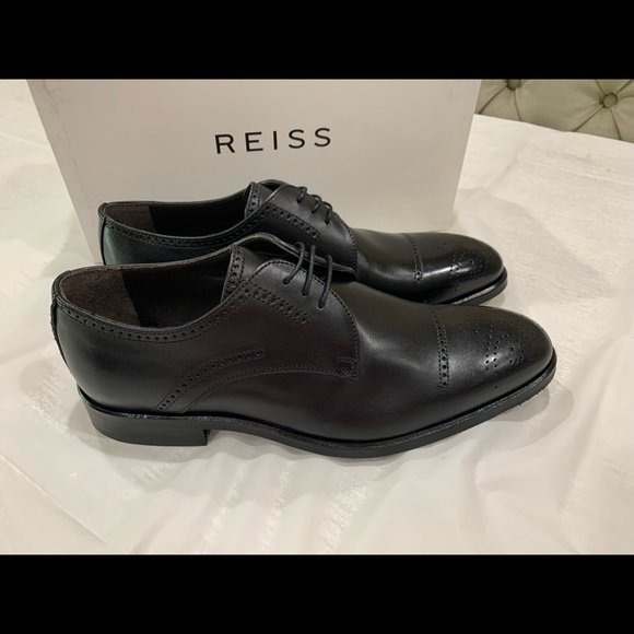 REISS Rostin Brogue Derby shoes main image 6